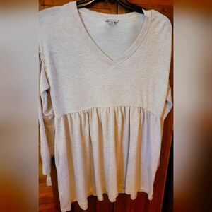Womens XS Cream American Eagle Tunic